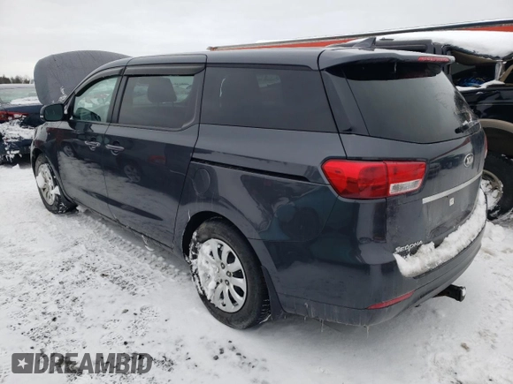 2017 Kia Sedona L with VIN KNDMA5C18H6341624, listed as a Copart auction lot 41858055 with 175,566 mi miles and Salvage Title. Bid and sale history available at carsss.com. Image 2.