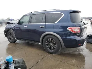 2018 Nissan Armada SV with VIN JN8AY2ND4J9054911, listed as a Copart auction lot 83468624 with 0 mi miles and Clean Title. Bid and sale history available at carsss.com. Image 2.
