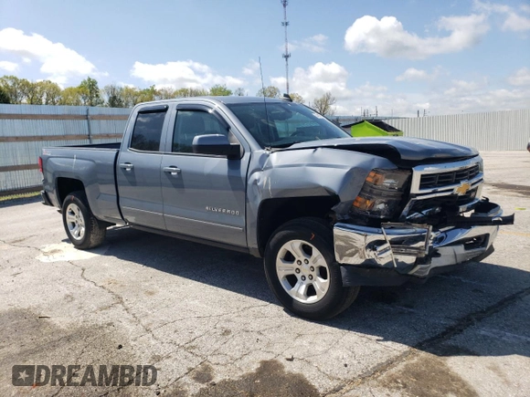 2015 Chevrolet Silverado 1500 LT with VIN 1GCVKREC7FZ435447, listed as a Copart auction lot 54519515 with 124,881 mi miles and Salvage Title. Bid and sale history available at DreamBid. Image 4.