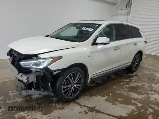 2018 Infiniti QX60 with VIN 5N1DL0MNXJC526145, listed as a Copart auction lot 44907225 with 110,744 mi miles and Salvage Title. Bid and sale history available at carsss.com. Image 1.