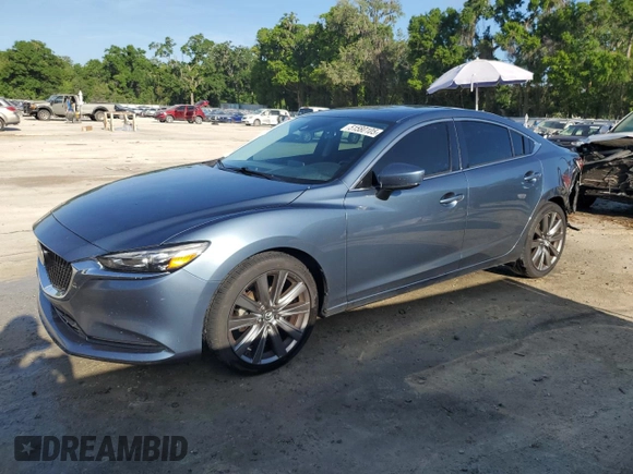 2018 Mazda Mazda6 Touring with VIN JM1GL1VM6J1331278, listed as a Copart auction lot 51580105 with 78,031 mi miles and Salvage Title. Bid and sale history available at carsss.com. Image 1.