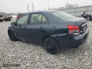 2012 Toyota Yaris with VIN JTDBT4K32CL035043, listed as a Copart auction lot 45649465 with 161,440 mi miles and Salvage Title. Bid and sale history available at carsss.com. Image 2.