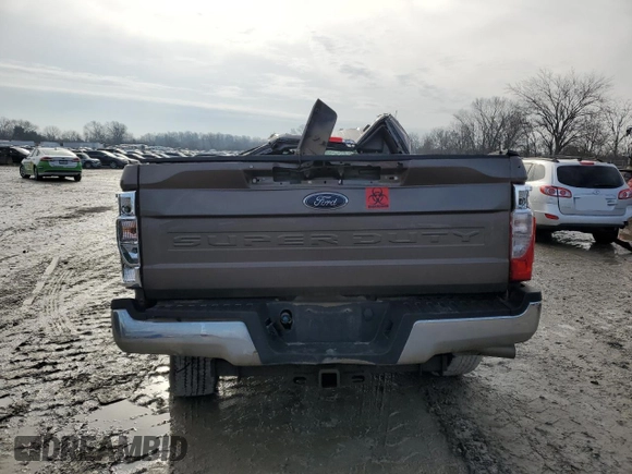 2022 Ford F-250 XL with VIN 1FTRF2BT4NEC24651, listed as a Copart auction lot 84974204 with Not provided miles and Salvage title. Bid and sale history available at DreamBid. Image 6.