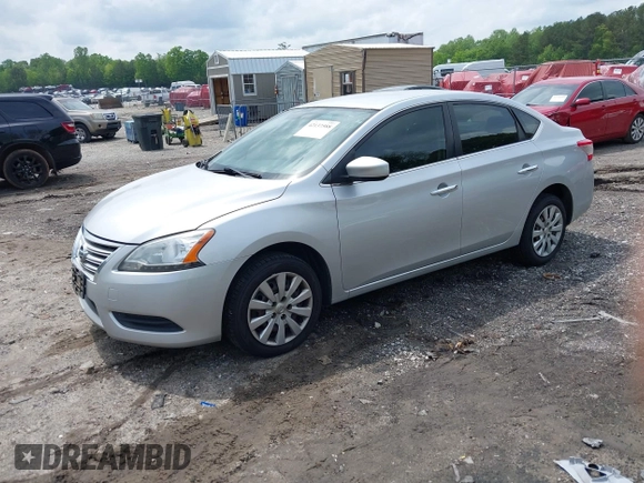 2015 Nissan Sentra SR with VIN 3N1AB7AP8FY306934, listed as a IAAI auction lot 42137588 with 163,753 mi miles and . Bid and sale history available at DreamBid. Image 2.
