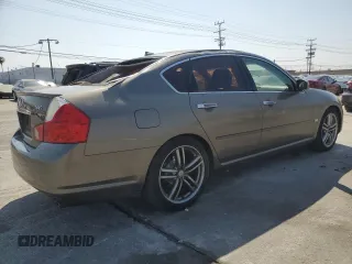 2006 Infiniti M Sport z VIN JNKBY01E26M207095, wystawiony jako Copart lot #58863805 z przebiegiem 97 945 mil mil oraz Szkoda całkowita • Salvage title. Historia ofert i sprzedaży dostępna na DreamBid. Obrazek 3.
