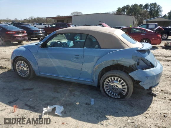 2015 Volkswagen Beetle 1.8T w/Tech with VIN 3VW517AT6FM814726, listed as a Copart auction lot 51413895 with 59,007 mi miles and Salvage Title. Bid and sale history available at DreamBid. Image 2.