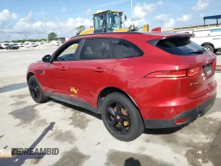 2019 Jaguar F-Pace 25t Premium with VIN SADCJ2FX0KA397415, listed as a Copart auction lot 54487285 with 92,586 mi miles and Non repairable. Bid and sale history available at DreamBid. Image 2.