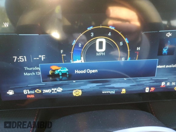 2025 Chevrolet Equinox AWD RS with VIN 3GNAXTEG2SL124579, listed as a Copart auction lot 47129755 with Not provided miles and Salvage title. Bid and sale history available at DreamBid. Image 9.