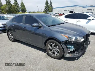 2019 Kia Forte LXS with VIN 3KPF24AD9KE109774, listed as a Copart auction lot 55360925 with 54,795 mi miles and Salvage Title. Bid and sale history available at DreamBid. Image 4.