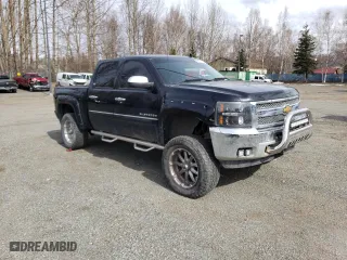 2012 Chevrolet Silverado 1500 LT with VIN 3GCPKSE7XCG256379, listed as a Copart auction lot 54531525 with 110,434 mi miles and Clean Title. Bid and sale history available at carsss.com. Image 4.