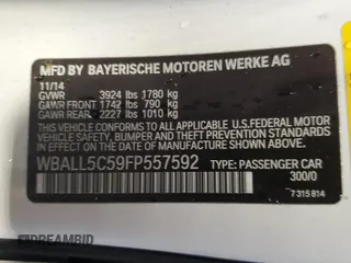 2015 BMW Z4 sDrive28i z VIN WBALL5C59FP557592, wystawiony jako Copart lot #56666655 z przebiegiem 83 377 mil mil oraz Szkoda całkowita • Salvage title. Historia ofert i sprzedaży dostępna na DreamBid. Obrazek 13.