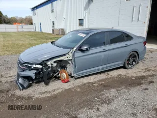 2024 Volkswagen Jetta GLI Autobahn with VIN 3VW2T7BU2RM101749, listed as a Copart auction lot 89062165 with 13,354 mi miles and Salvage Title. Bid and sale history available at DreamBid. Image 1.