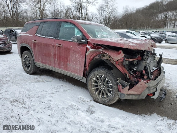 2024 Chevrolet Traverse AWD Z71 with VIN 1GNEVJKSXRJ198242, listed as a Copart auction lot 46352375 with 5,559 mi miles and Salvage Title. Bid and sale history available at carsss.com. Image 4.