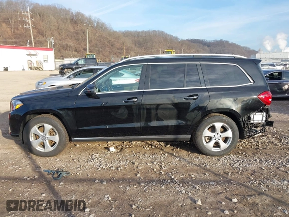 2017 Mercedes-Benz GLS 450 with VIN 4JGDF6EE6HA846688, listed as a IAAI auction lot 41824755 with 98,697 mi miles and . Bid and sale history available at DreamBid. Image 15.