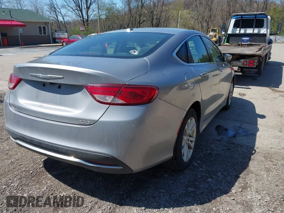 2015 Chrysler 200 Limited with VIN 1C3CCCAB7FN728548, listed as a IAAI auction lot 42069446 with 154,802 mi miles. Bid and sale history available at carsss.com. Image 16.