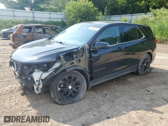 2018 Chevrolet Equinox LT with VIN 2GNAXJEV2J6147480, listed as a Copart auction lot 64968044 with 114,518 mi miles and Salvage Title. Bid and sale history available at DreamBid. Image 1.