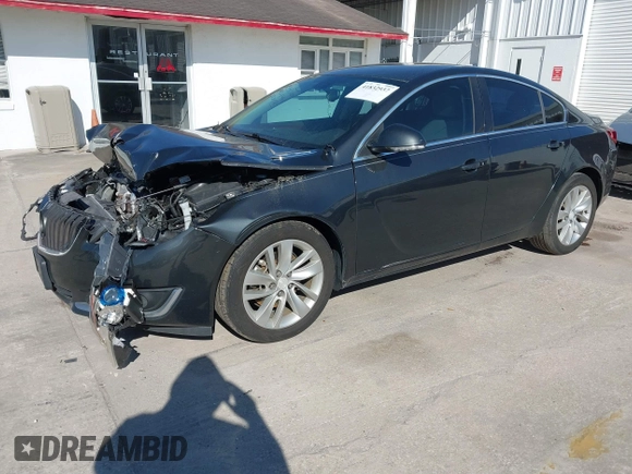 2014 Buick Regal with VIN 2G4GK5EX1E9261240, listed as a IAAI auction lot 41832937 with 118,211 mi miles. Bid and sale history available at carsss.com. Image 17.