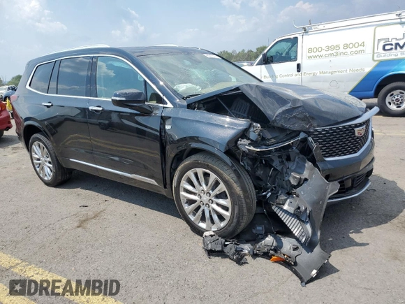 2023 Cadillac XT6 AWD Premium Luxury z VIN 1GYKPFRS7PZ225950, wystawiony jako Copart lot #65573174 z przebiegiem Nie podano mil oraz Szkoda całkowita • Salvage title. Historia ofert i sprzedaży dostępna na DreamBid. Obrazek 4.