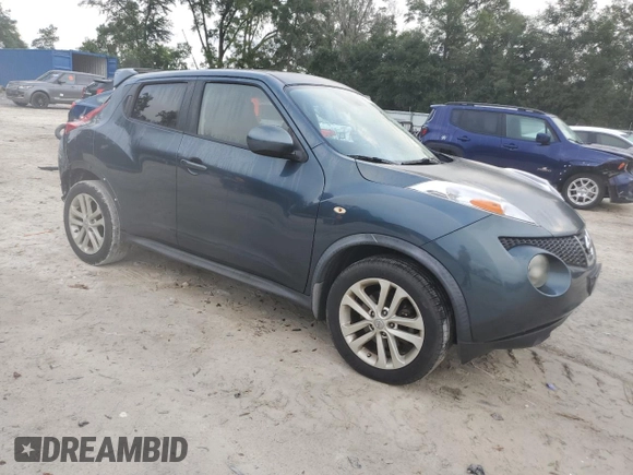 2013 Nissan Juke SV with VIN JN8AF5MR0DT204086, listed as a Copart auction lot 50861785 with 129,735 mi miles and Non Repairable. Bid and sale history available at carsss.com. Image 4.