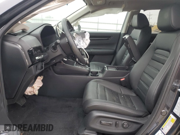2025 Honda CR-V EX-L with VIN 7FARS4H75SE008095, listed as a Copart auction lot 42639555 with 9,309 mi miles and Salvage Title. Bid and sale history available at DreamBid. Image 7.