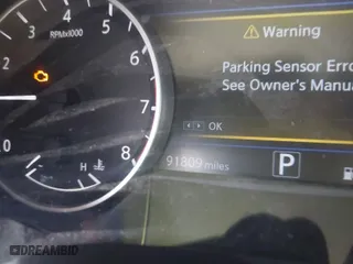 2018 Nissan Maxima SL with VIN 1N4AA6AP7JC400160, listed as a IAAI auction lot 40836018 with 91,809 mi miles. Bid and sale history available at carsss.com. Image 7.
