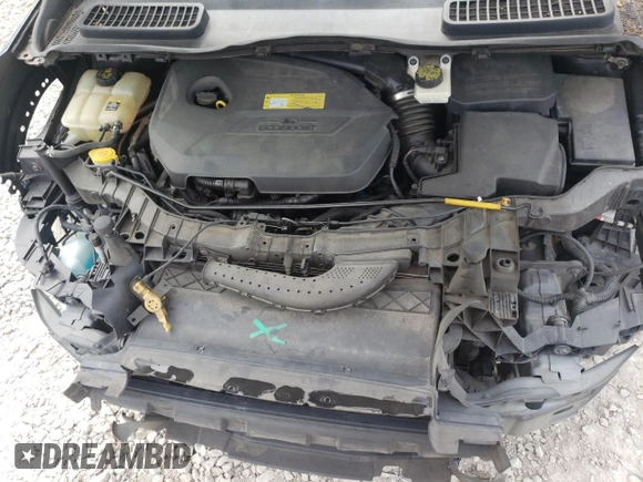 2013 Ford Escape SE with VIN 1FMCU0GX2DUA16831, listed as a Copart auction lot 53282885 with 105,781 mi miles and Salvage Title. Bid and sale history available at carsss.com. Image 12.