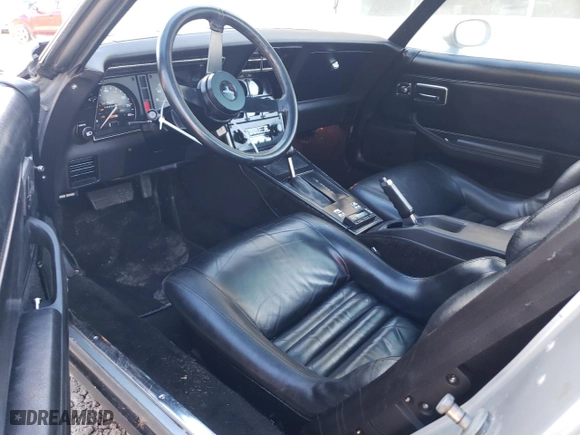 1981 Chevrolet Corvette with VIN 1G1AY8765BS402764, listed as a Copart auction lot 75602154 with 16,682 mi miles and Salvage Title. Bid and sale history available at carsss.com. Image 8.