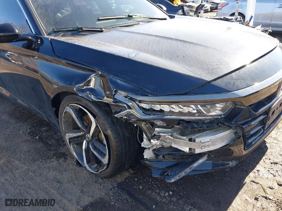2019 Honda Accord Sedan Sport 1.5T with VIN 1HGCV1F33KA171779, listed as a IAAI auction lot 41581205 with 63,303 mi miles. Bid and sale history available at carsss.com. Image 6.