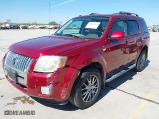 2008 Mercury Mariner Premier with VIN 4M2CU87188KJ52214, listed as a IAAI auction lot 41808878 with 131,953 mi miles. Bid and sale history available at carsss.com. Image 2.