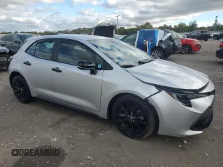 2022 Toyota Corolla Hatchback SE with VIN JTND4MBE9N3179176, listed as a Copart auction lot 75605984 with 25,570 mi miles and Salvage Title. Bid and sale history available at carsss.com. Image 4.