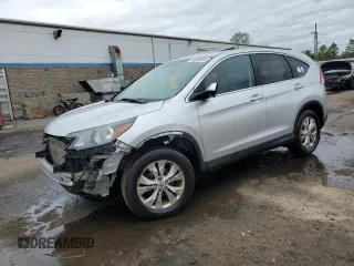 2014 Honda CR-V EX z VIN 2HKRM4H59EH641354, wystawiony jako Copart lot #58045665 z przebiegiem 133 603 mil mil oraz Szkoda całkowita • Salvage title. Historia ofert i sprzedaży dostępna na DreamBid. Obrazek 1.