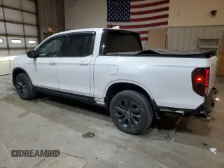2021 Honda Ridgeline Sport with VIN 5FPYK3F11MB002286, listed as a Copart auction lot 86037244 with 29,413 mi miles and Salvage title. Bid and sale history available at DreamBid. Image 2.