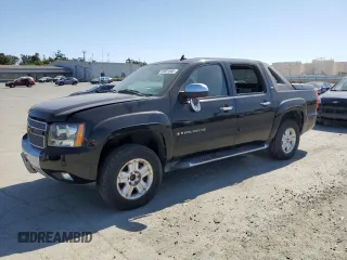 2008 Chevrolet Avalanche LTZ with VIN 3GNFK123X8G240916, listed as a Copart auction lot 58591865 with Not provided miles and Salvage title. Bid and sale history available at DreamBid. Image 1.
