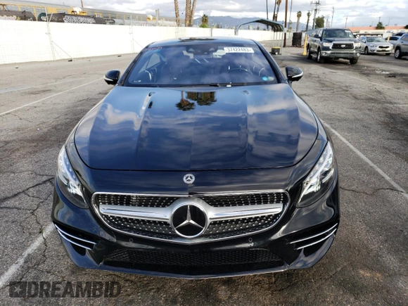 2018 Mercedes-Benz S-Class S 560 with VIN WDDXJ8GB2JA033617, listed as a Copart auction lot 37422483 with 47,844 mi miles. Bid and sale history available at carsss.com. Image 5.