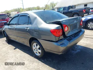 2007 Toyota Corolla CE with VIN 2T1BR32E27C776476, listed as a IAAI auction lot 42050288 with 185,076 mi miles and . Bid and sale history available at DreamBid. Image 3.