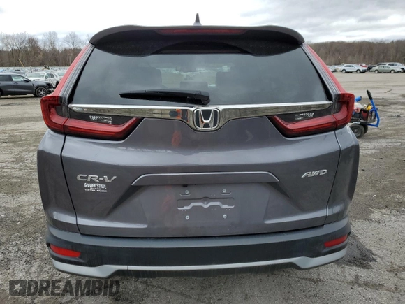 2021 Honda CR-V EX-L с VIN 2HKRW2H82MH685655, выставлен на аукционе Copart как лот 53199995 с пробегом 26 267 миль миль и Списание • Salvage title. История ставок и продаж доступна на DreamBid. Изображение 6.