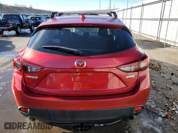 2014 Mazda 3 i Grand Touring with VIN JM1BM1M7XE1173004, listed as a Copart auction lot 81612564 with 140,891 mi miles and Salvage Title. Bid and sale history available at DreamBid. Image 6.