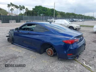 2017 Infiniti Q60 Sport with VIN JN1EV7EK2HM363661, listed as a IAAI auction lot 42016045 with 98,880 mi miles and . Bid and sale history available at DreamBid. Image 3.