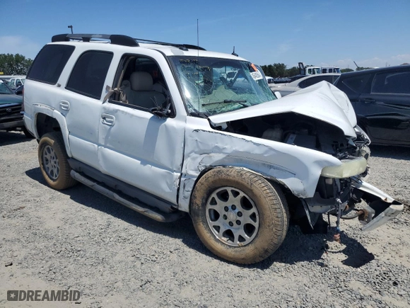 2003 Chevrolet Tahoe LT with VIN 1GNEK13Z53R141170, listed as a Copart auction lot 54648564 with 0 mi miles and Non Repairable. Bid and sale history available at carsss.com. Image 4.