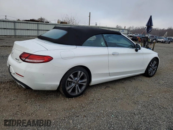 2021 Mercedes-Benz C 300 with VIN W1KWK8EB4MG058628, listed as a Copart auction lot 79281414 with 113,078 mi miles and Salvage Title. Bid and sale history available at DreamBid. Image 3.