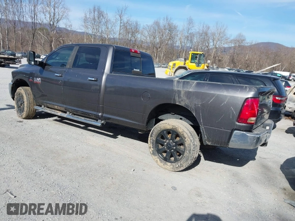 2014 Ram 2500 SLT with VIN 3C6UR5JL9EG179582, listed as a IAAI auction lot 41624056 with Not Provided miles. Bid and sale history available at carsss.com. Image 3.