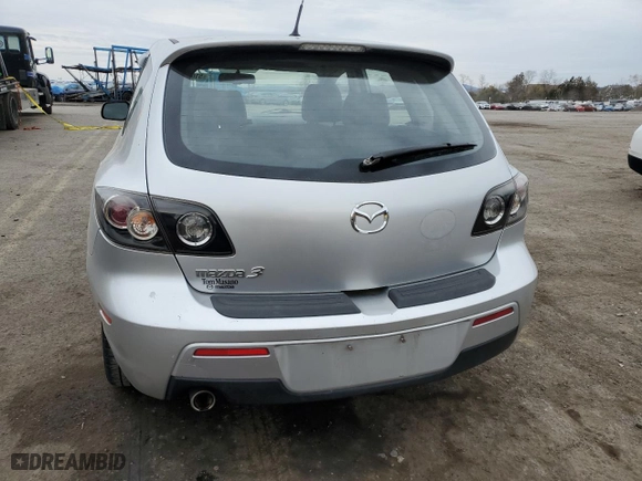 2008 Mazda Mazda3 s Sport with VIN JM1BK344381877766, listed as a Copart auction lot 51055735 with 91,017 mi miles and Salvage Title. Bid and sale history available at carsss.com. Image 6.