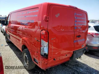 2023 Ford Transit Cargo with VIN 1FTBR1Y8XPKA49705, listed as a Copart auction lot 50873805 with 31,134 mi miles and Salvage Title. Bid and sale history available at carsss.com. Image 2.