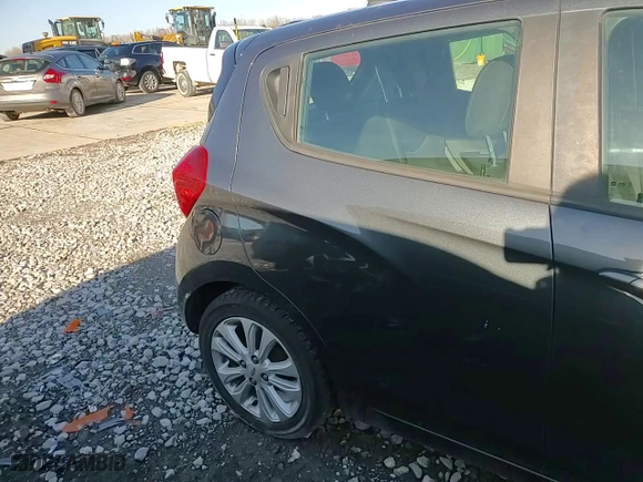 2017 Chevrolet Spark LT with VIN KL8CD6SAXHC840560, listed as a Copart auction lot 83486344 with 0 mi miles and Salvage Title. Bid and sale history available at carsss.com. Image 11.