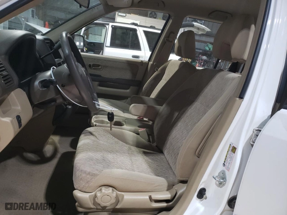 2006 Honda CR-V LX with VIN JHLRD68536C008134, listed as a Copart auction lot 50137105 with 0 mi miles and Salvage Title. Bid and sale history available at carsss.com. Image 7.