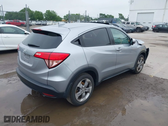 2017 Honda HR-V EX with VIN 3CZRU5H58HM724188, listed as a IAAI auction lot 41911570 with 100,132 mi miles. Bid and sale history available at carsss.com. Image 4.