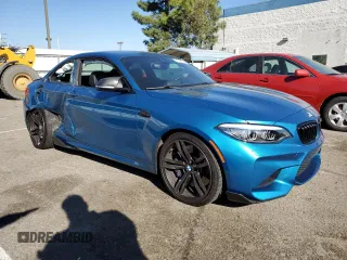 2018 BMW M2 z VIN WBS1J5C5XJVD36759, wystawiony jako Copart lot #81951654 z przebiegiem 41 701 mil mil oraz Szkoda całkowita • Salvage title. Historia ofert i sprzedaży dostępna na DreamBid. Obrazek 4.