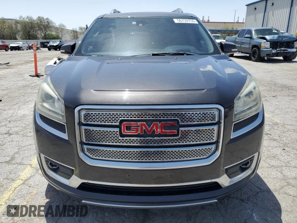 2016 GMC Acadia Denali z VIN 1GKKVTKD2GJ170221, wystawiony jako Copart lot #56759755 z przebiegiem 128 622 mil mil oraz Szkoda całkowita • Salvage title. Historia ofert i sprzedaży dostępna na DreamBid. Obrazek 5.