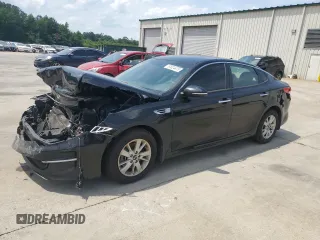 2016 Kia Optima LX with VIN 5XXGT4L37GG102665, listed as a Copart auction lot 57624475 with 135,325 mi miles and Salvage title. Bid and sale history available at DreamBid. Image 1.