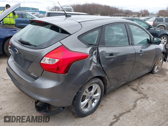 2013 Ford Focus SE with VIN 1FADP3K28DL263859, listed as a IAAI auction lot 41914296 with 103,213 mi miles and . Bid and sale history available at DreamBid. Image 4.
